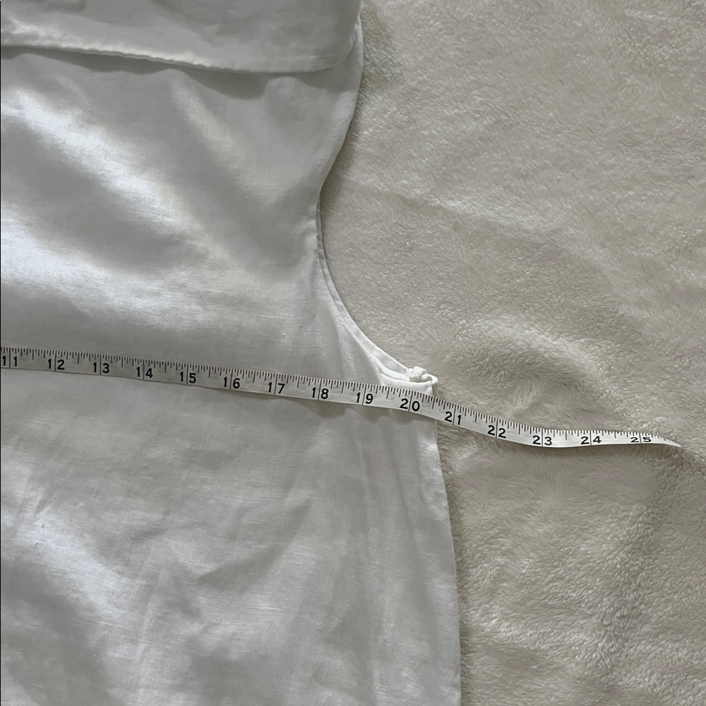 LUCA VANUCCI White Sleeveless Cowl Neck dress - Picture 7 of 11